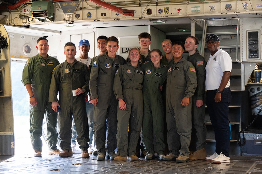 Embry-Riddle ROTC Tours JB Charleston