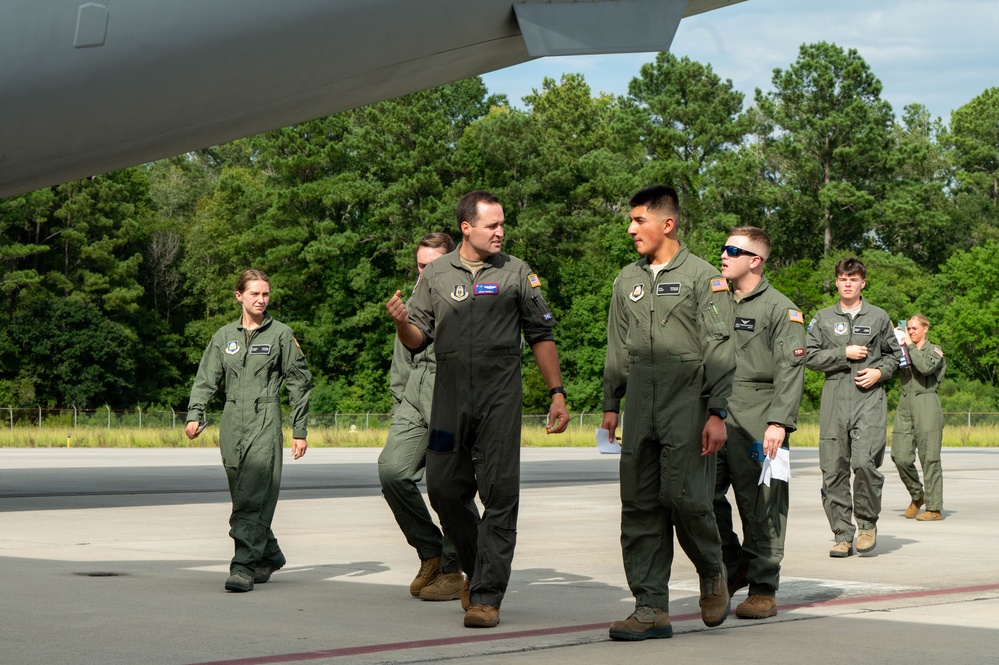 Embry-Riddle ROTC Tours JB Charleston