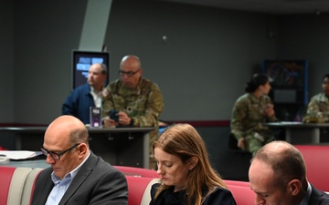 The Hon. Ronald T. Keohane visits Joint Base Elmendorf-Richardson