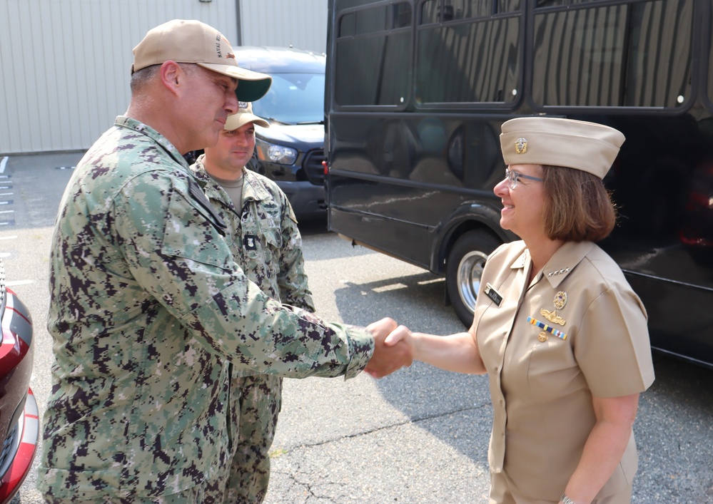 CNO makes pivotal visit to Huntington Hall