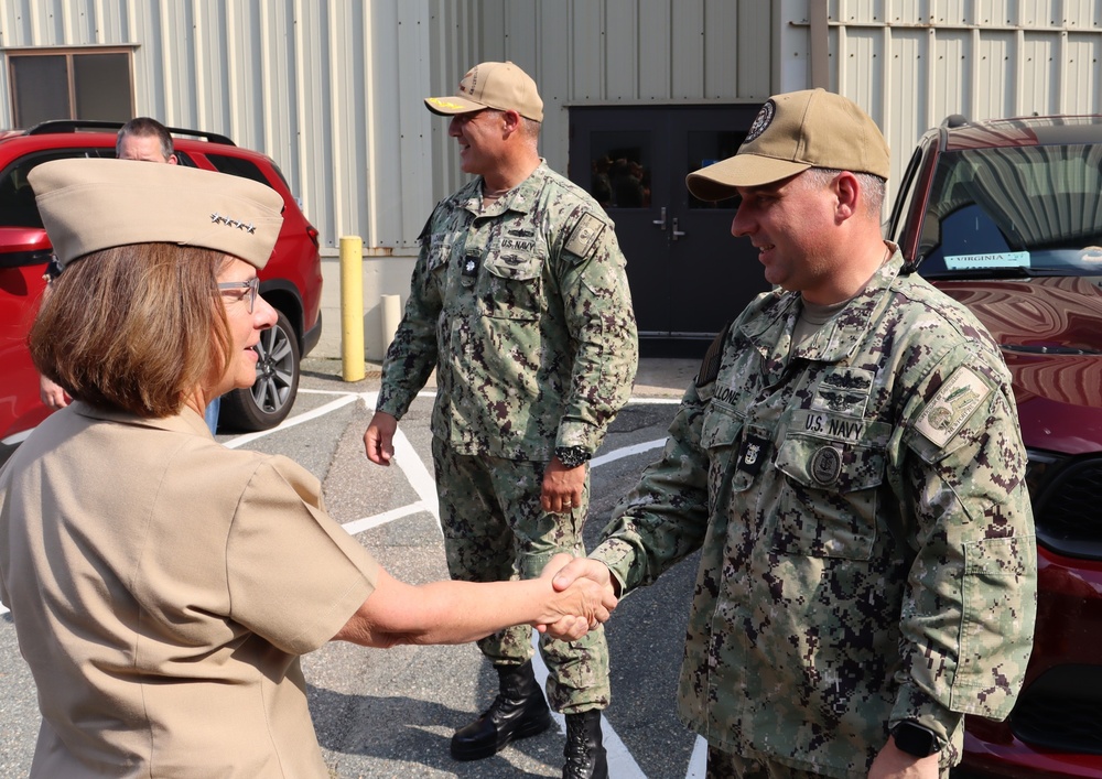 CNO makes pivotal visit to Huntington Hall