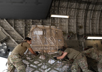 Travis delivers humanitarian aid to Central America 