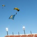 Navy Parachute Team Drops into International Friendly