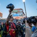 Navy Parachute Team Drops into International Friendly