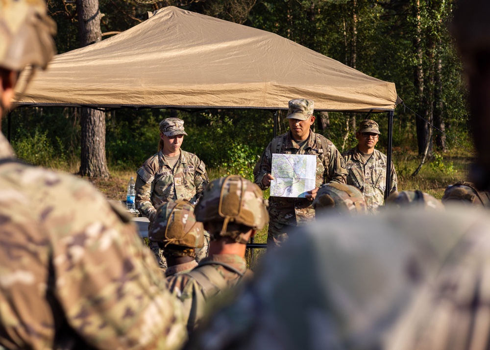 U.S. Army Europe and Africa Best Squad Competition: Land Navigation