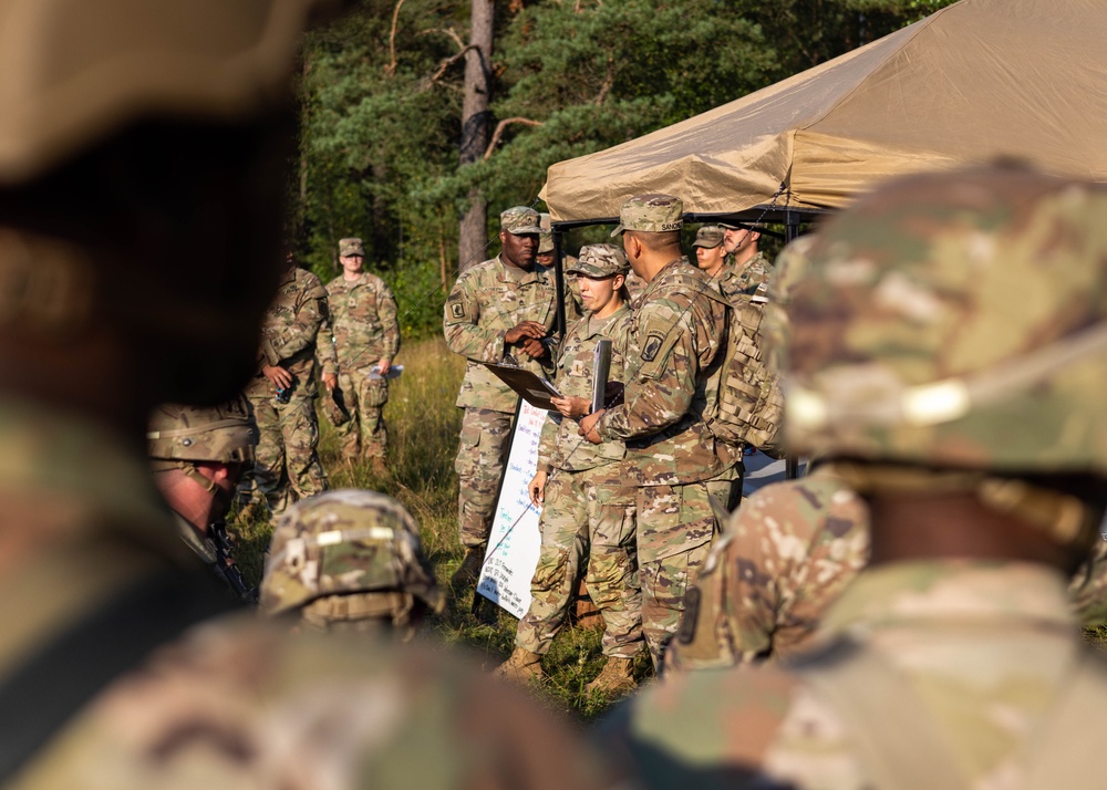 U.S. Army Europe and Africa Best Squad Competition: Land Navigation