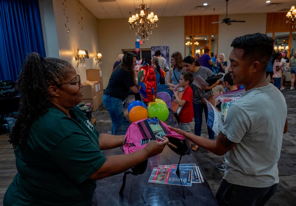 Operation Homefront Hosts Back-to-school Bash at NAS JRB Fort Worth