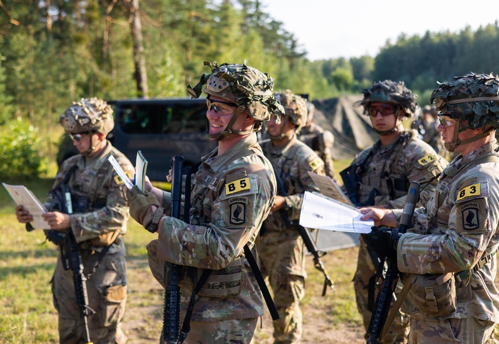 U.S. Army Europe and Africa Best Squad Competition: Land Navigation