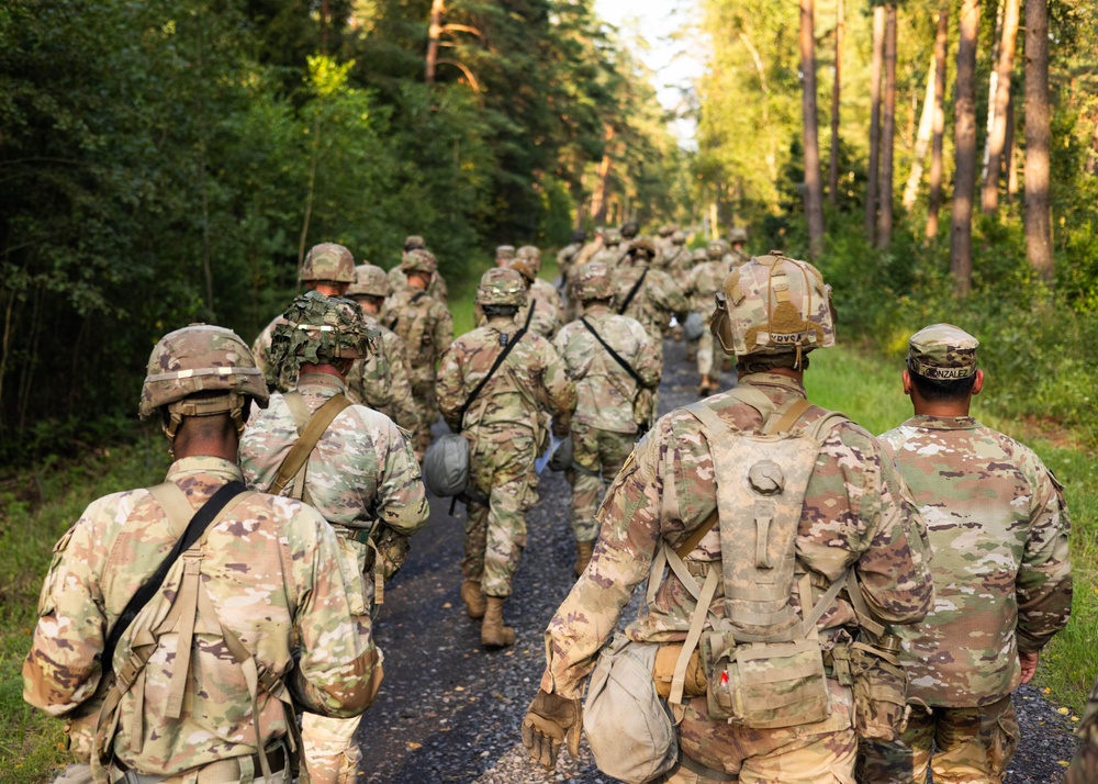 U.S. Army Europe and Africa Best Squad Competition: Land Navigation