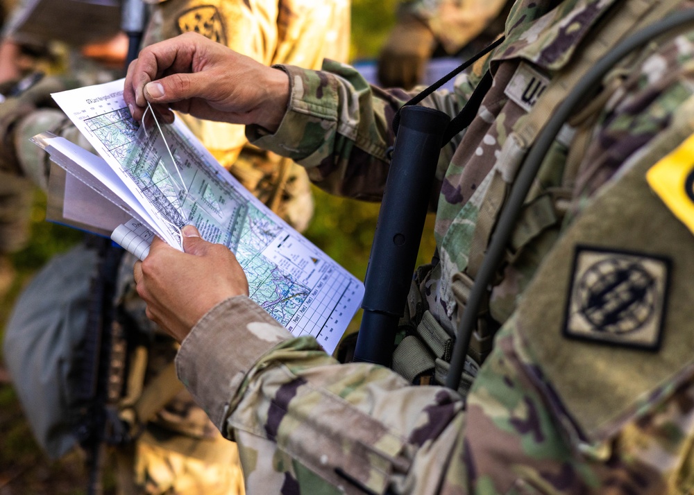 U.S. Army Europe and Africa Best Squad Competition: Land Navigation