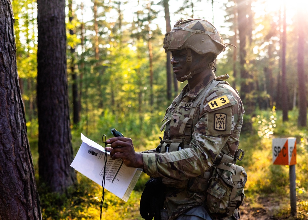 U.S. Army Europe and Africa Best Squad Competition: Land Navigation