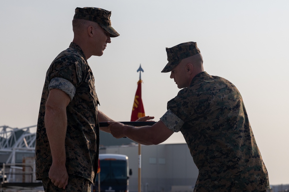 Marine Light Attack Helicopter Squadron 167 Relief and Appointment Ceremony