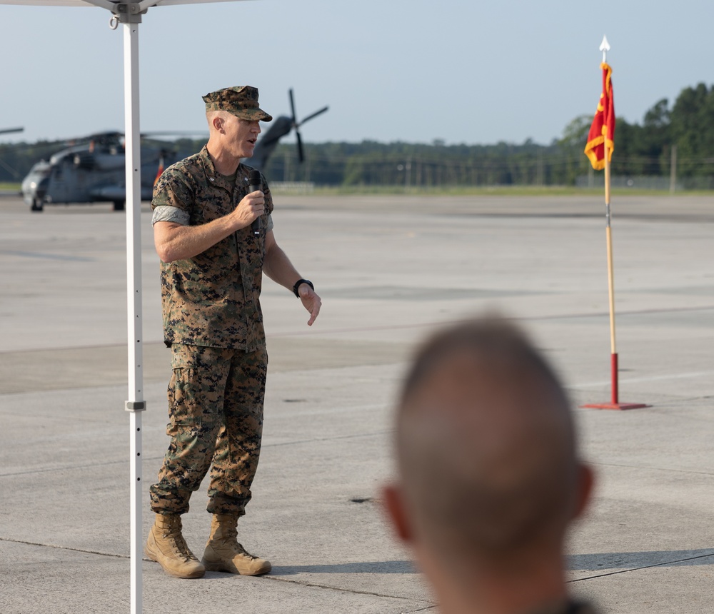 Marine Light Attack Helicopter Squadron 167 Relief and Appointment Ceremony