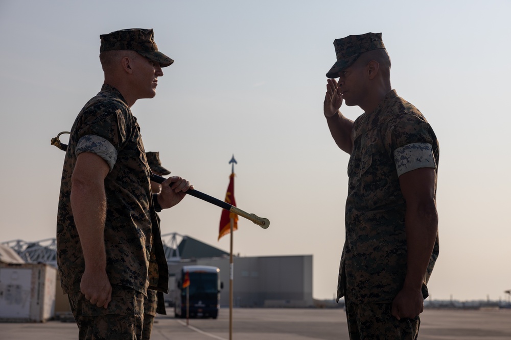 Marine Light Attack Helicopter Squadron 167 Relief and Appointment Ceremony