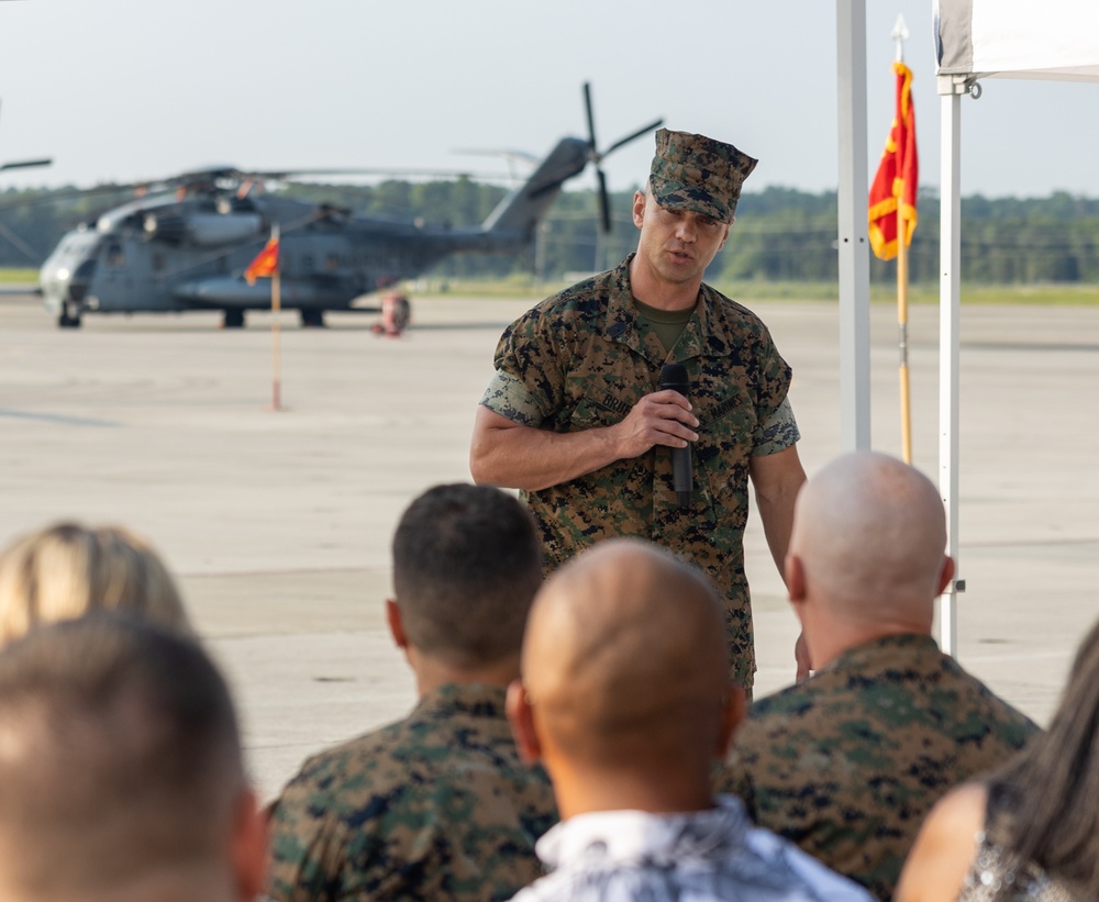 Marine Light Attack Helicopter Squadron 167 Relief and Appointment Ceremony