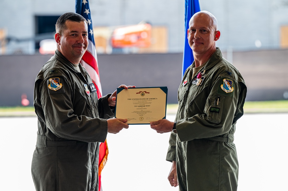 53rd Weapons Evaluation Group change of command ceremony