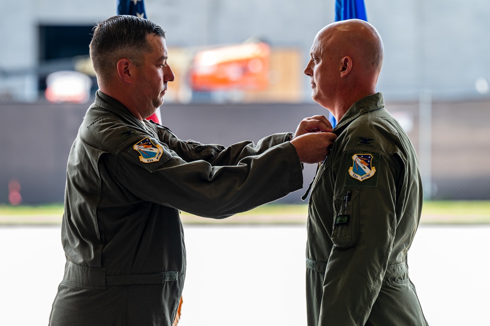 53rd Weapons Evaluation Group change of command ceremony