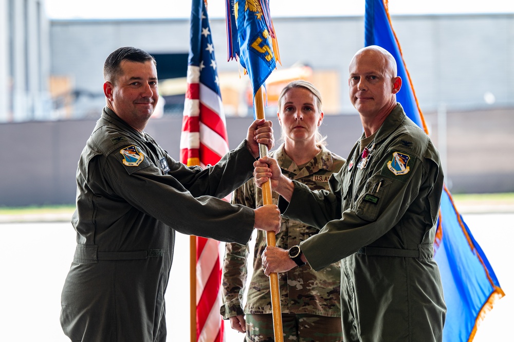 53rd Weapons Evaluation Group change of command ceremony