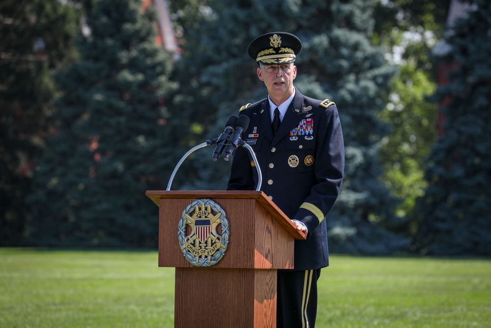 Hokanson relinquishes role as 29th Chief, National Guard Bureau