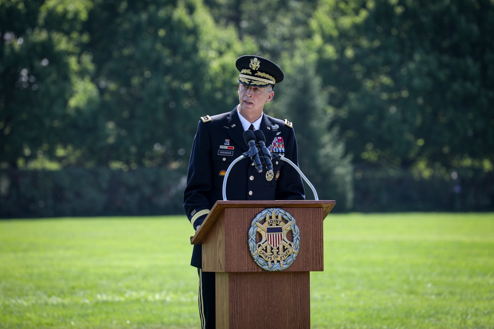 Hokanson relinquishes role as 29th Chief, National Guard Bureau