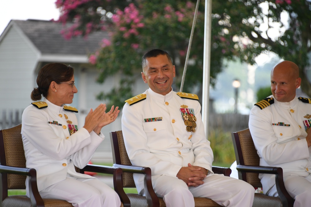 NAVFAC ATLANTIC HOLDS CHANGE OF COMMAND