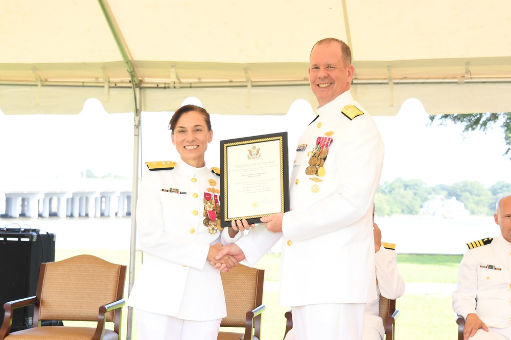 NAVFAC ATLANTIC HOLDS CHANGE OF COMMAND