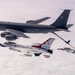 Thunderbirds perform Aerial Refueling
