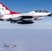 Thunderbirds perform Aerial Refueling