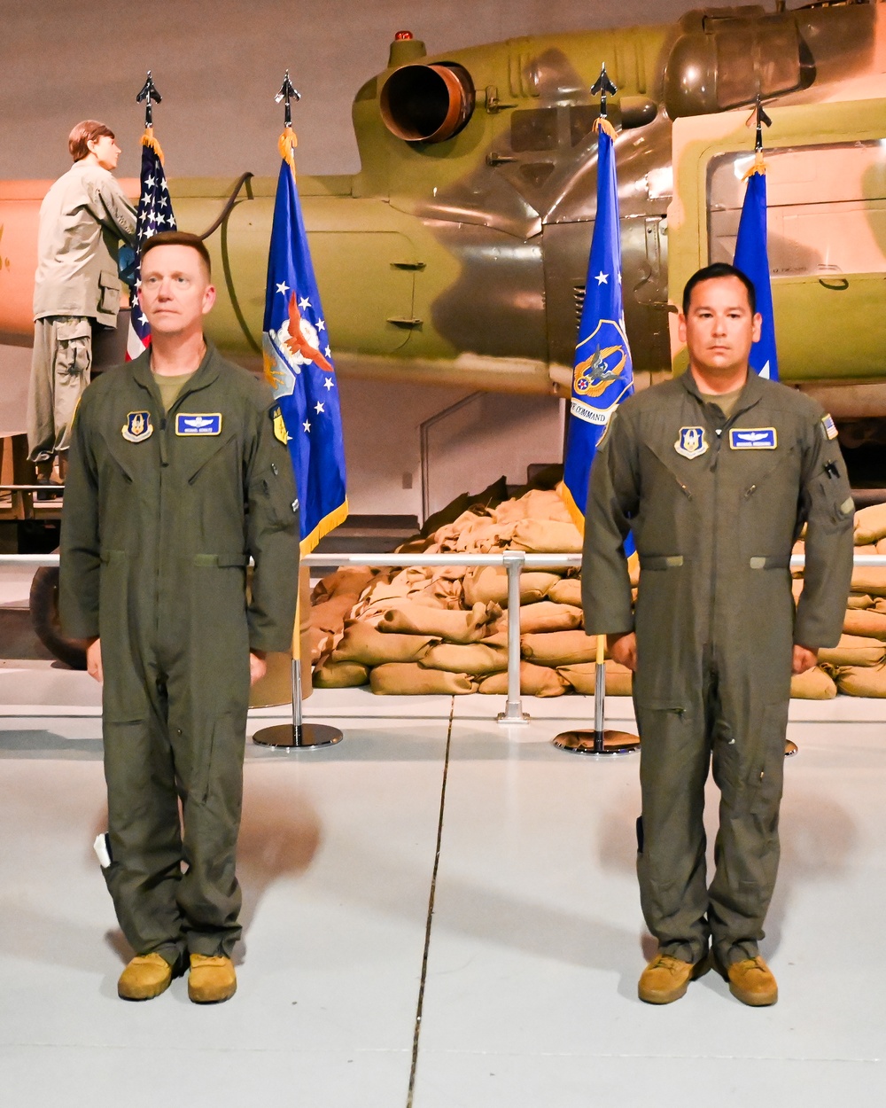 Maj. Michael Medrano receives Airman's Medal for heroism
