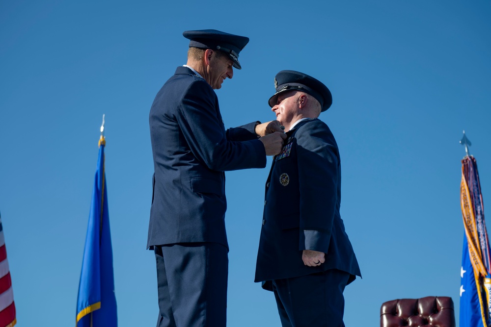 Passing the guidon: Col. Edward Szczepanik takes command of the 6th Air Refueling Wing