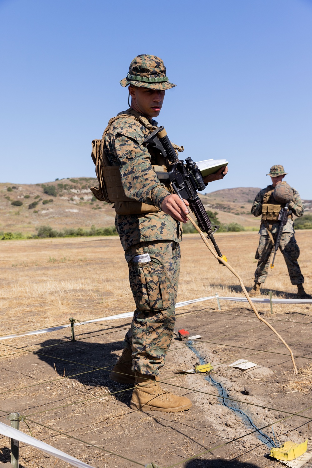 I MSB Marines participate in tactical convoy course