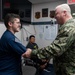 MCPON receives Quality of Service updates at Huntington Ingalls Industries (HII) Newport News Shipbuilding (NNS)