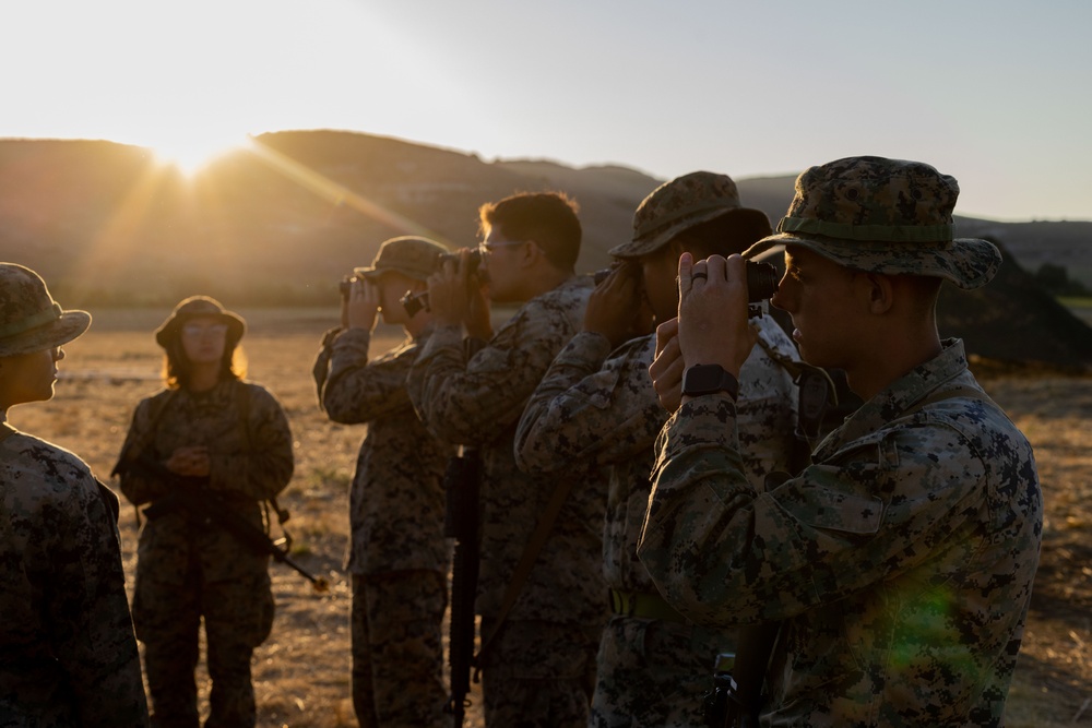 I MSB Marines participate in tactical convoy course