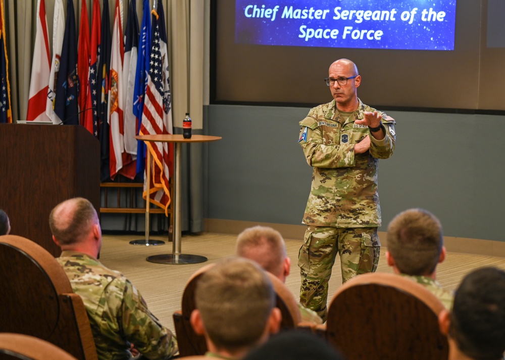 Chief Master Sergeant of the Space Force John Bentivegna Visits Vandenberg
