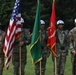 Officer candidates graduate