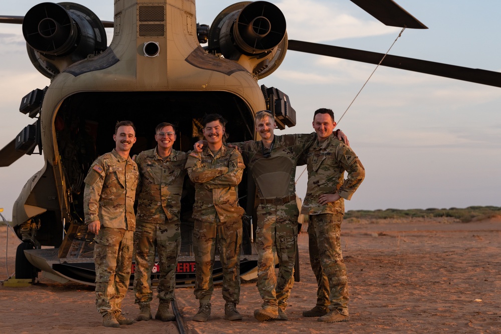 1st Armored Division Aviation and Field Artillery Conduct Refueling Operations