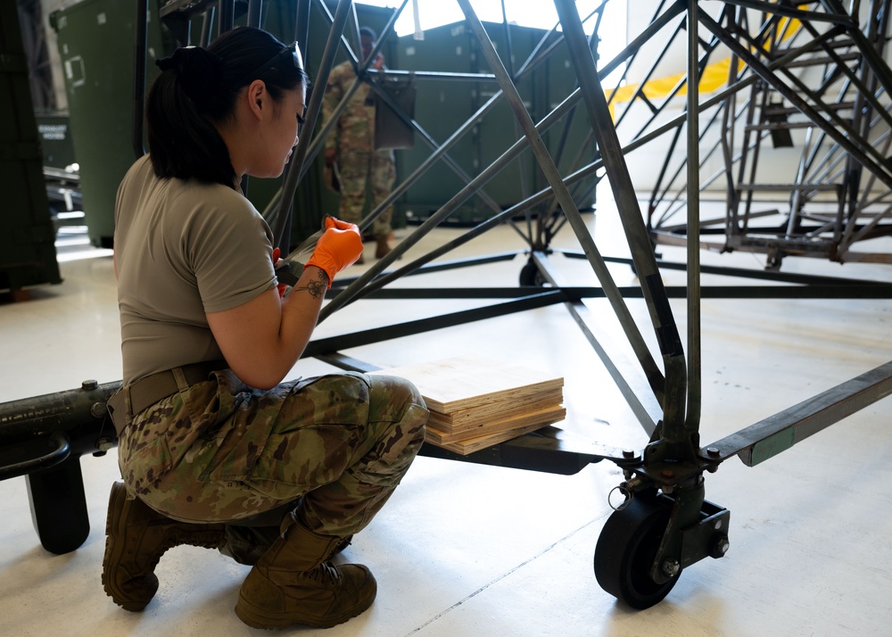 JBLM Airmen, Soldiers prepare equipment for OKR