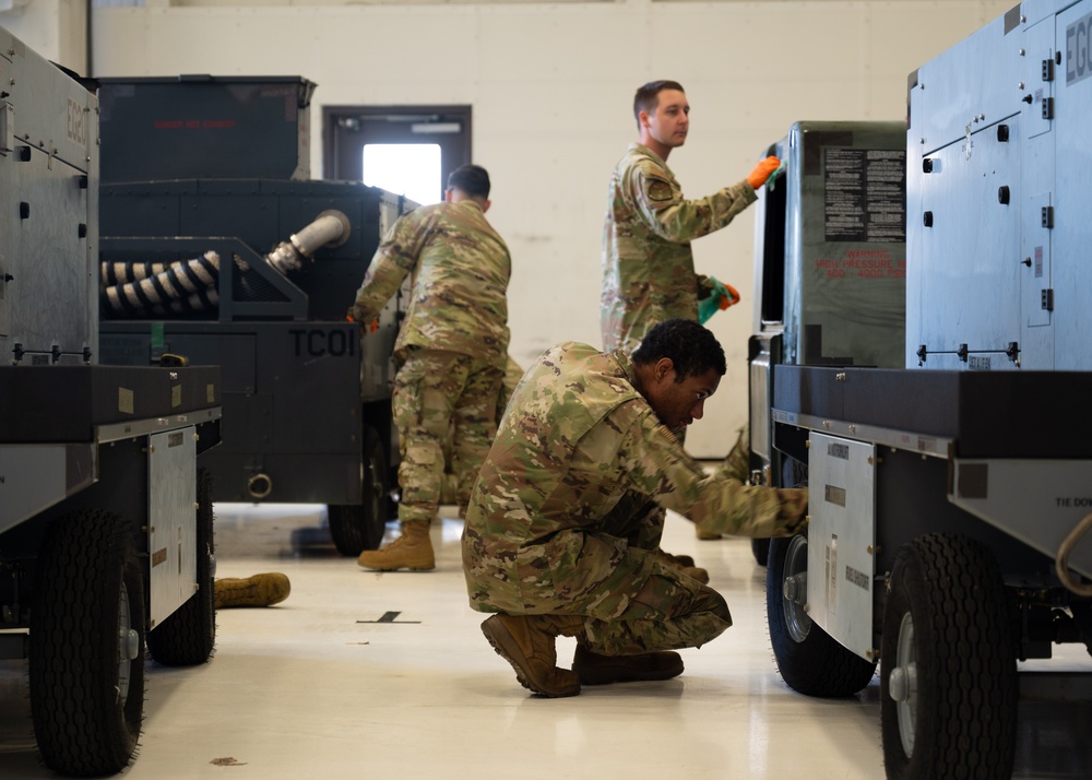JBLM Airmen, Soldiers prepare equipment for OKR