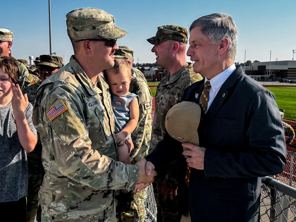 Historic Deployment: First time in 70 years, the Wyoming Army Guard 2-300th Field Artillery Regiment deploys together