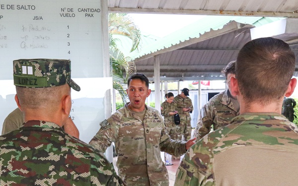 US, Colombian paratroopers conduct medical rehearsals before HYDRA III 2024 airborne jump