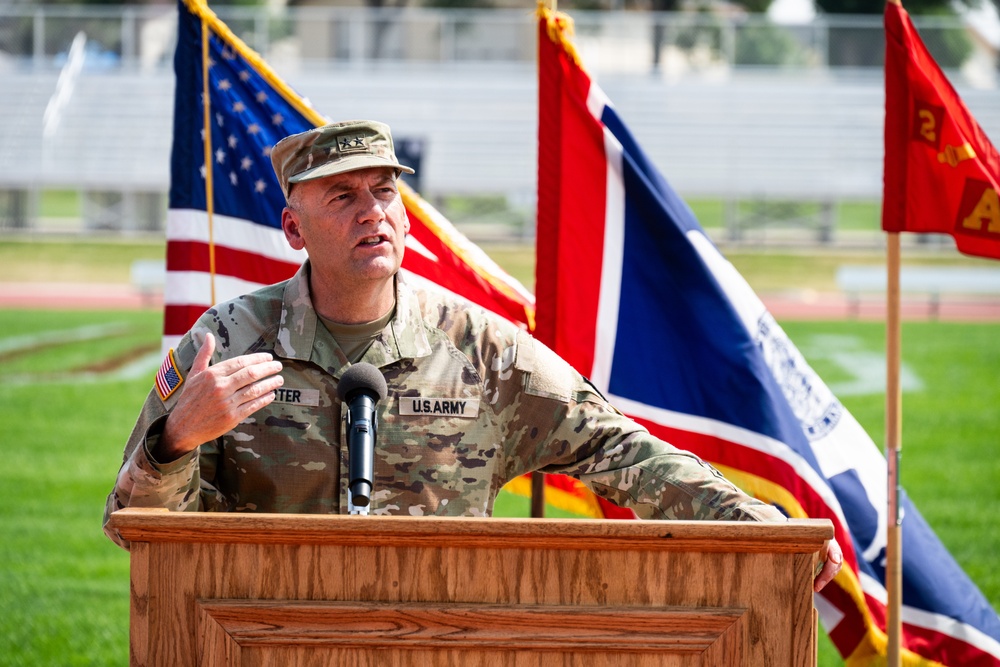 Historic Deployment: First time in 70 years, the Wyoming Army Guard 2-300th Field Artillery Regiment deploys together