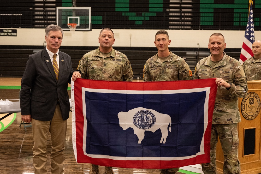 Historic Deployment: First time in 70 years, the Wyoming Army Guard 2-300th Field Artillery Regiment deploys together