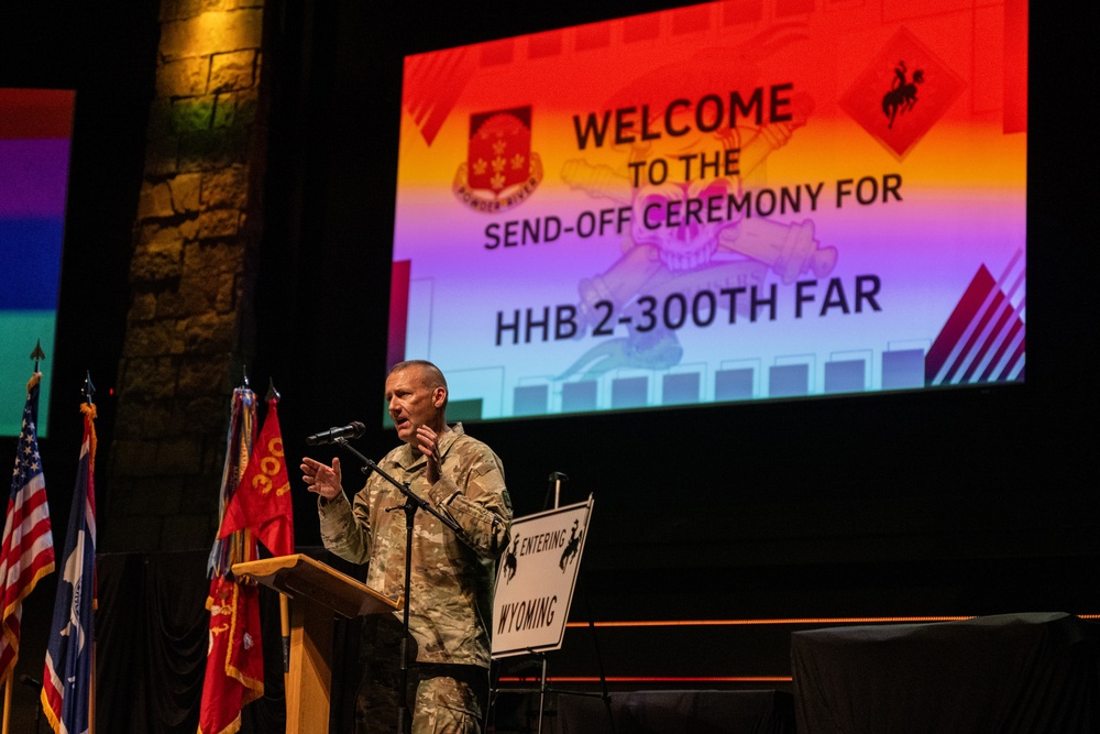 Historic Deployment: First time in 70 years, the Wyoming Army Guard 2-300th Field Artillery Regiment deploys together