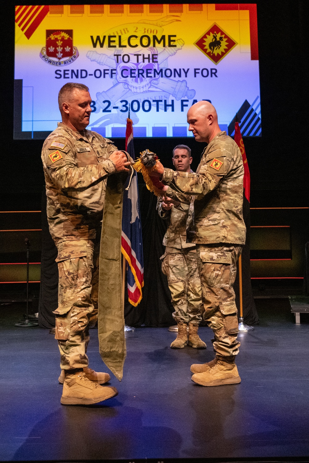 Historic Deployment: First time in 70 years, the Wyoming Army Guard 2-300th Field Artillery Regiment deploys together