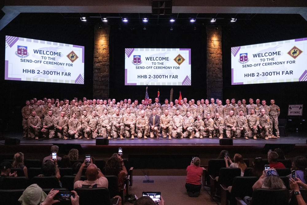 Historic Deployment: First time in 70 years, the Wyoming Army Guard 2-300th Field Artillery Regiment deploys together