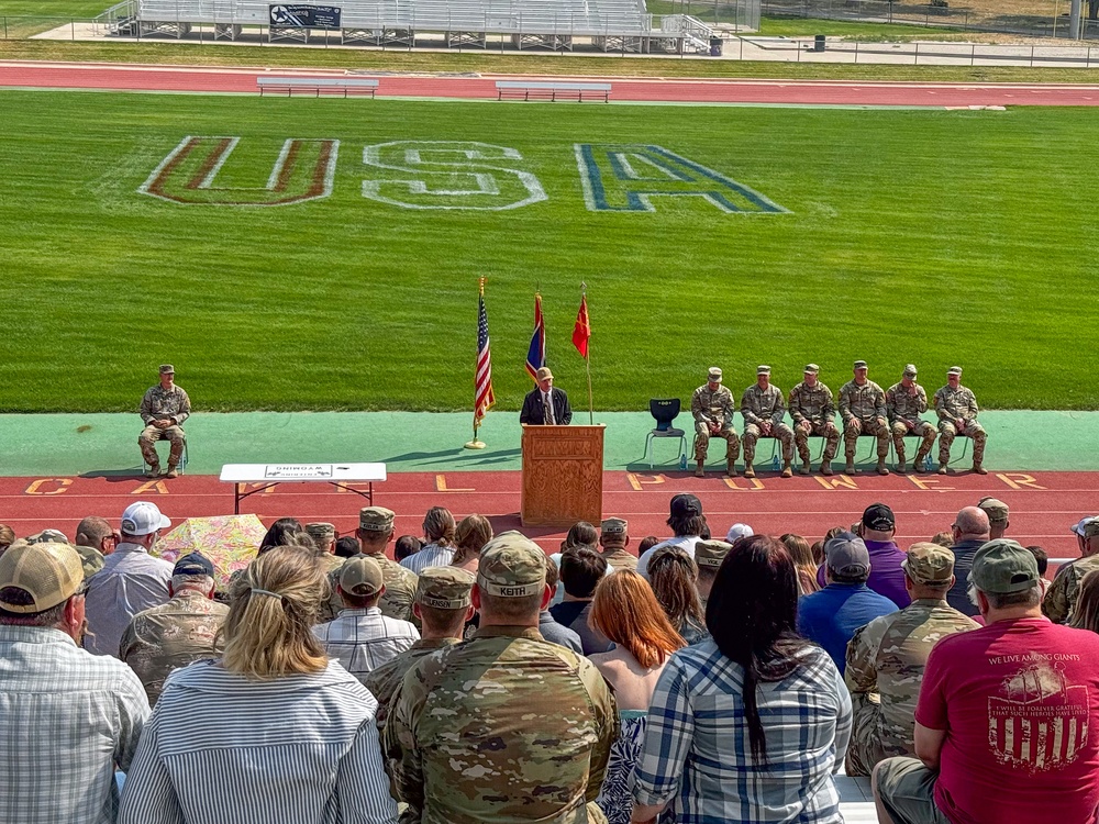 Historic Deployment: First time in 70 years, the Wyoming Army Guard 2-300th Field Artillery Regiment deploys together