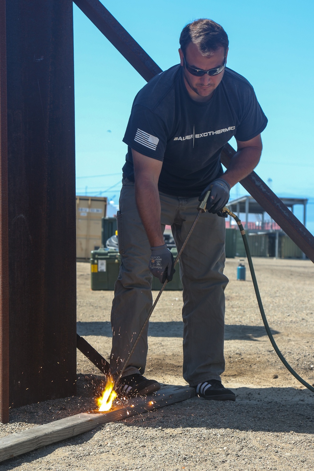 Seabees Learn Cutting and Welding Techniques