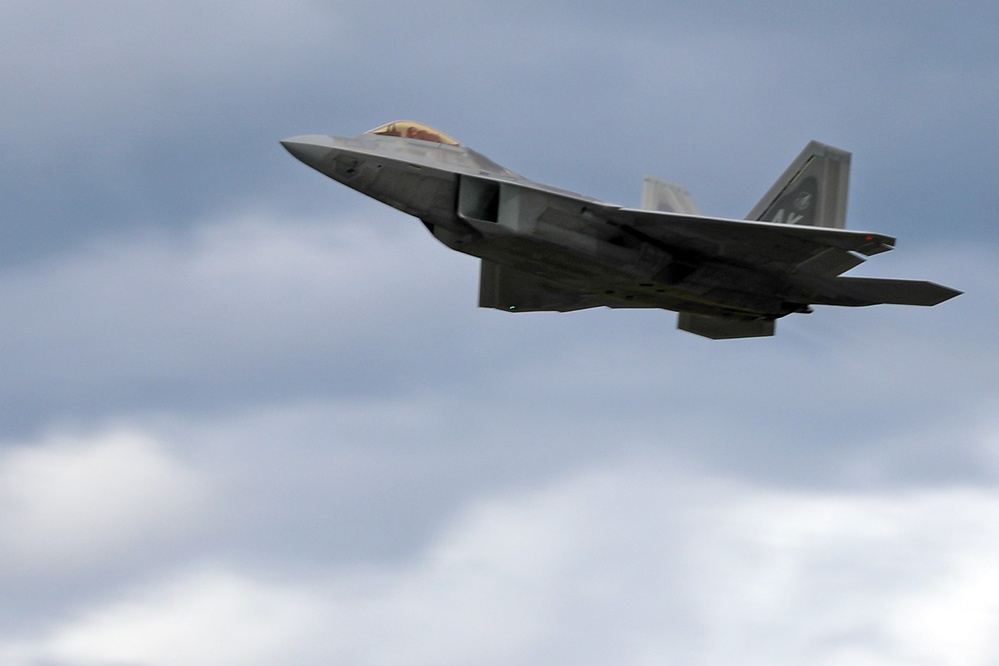 ANG 176th WNG conducts FARP training with 477th FG F-22 Raptors