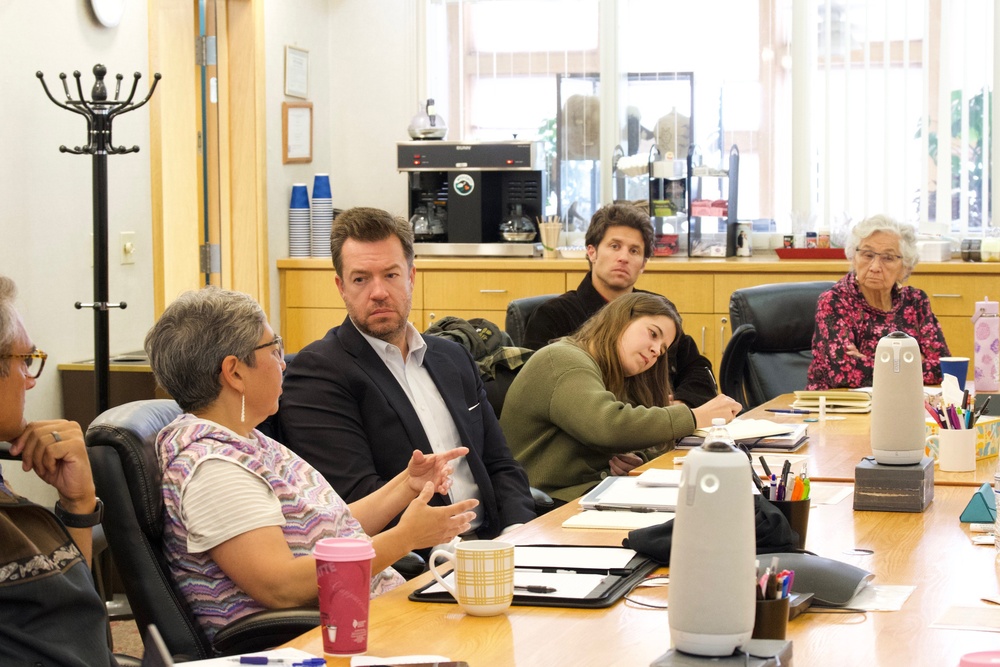 Arctic and Global Resilience representatives meets with Alaska community leaders to discuss security cooperation