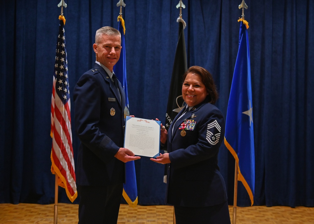 CMSgt. Diana Keys Retirement Ceremony